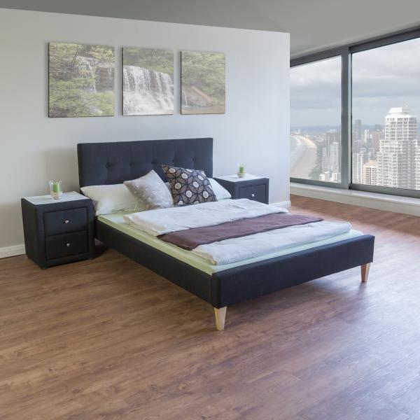 Immagine prodotto Homestyle4u Letto imbottito (160 x 200 cm)