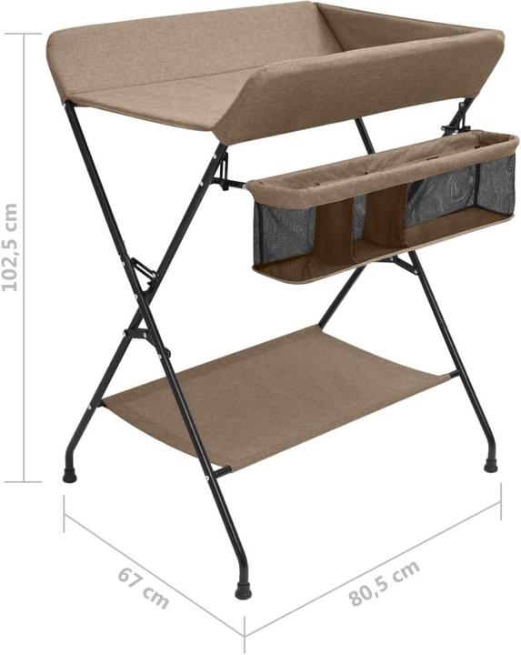 Produktbild vidaXL Wickeltisch