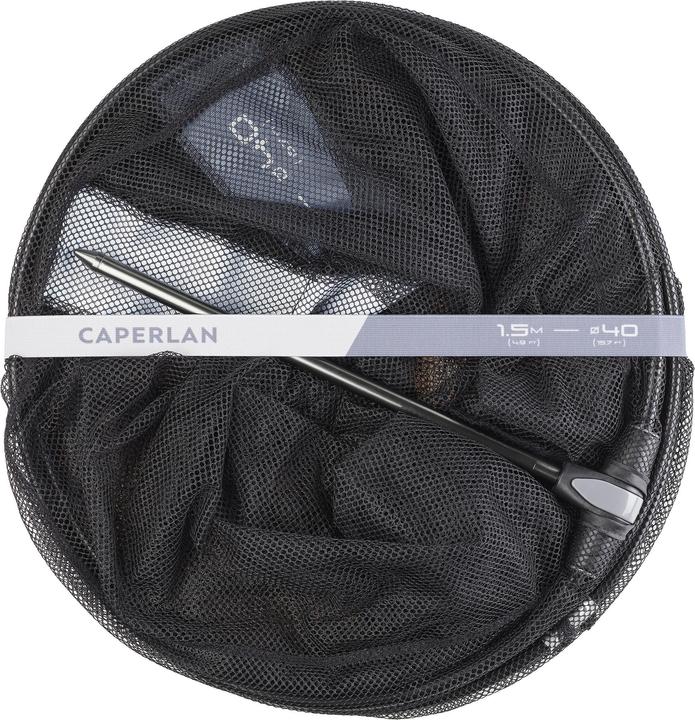 Immagine prodotto Caperlan Rete da sbarco con punta per la pesca con la canna da pesca 150 cm