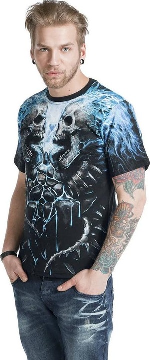 Produktbild Spiral Flaming Spine TShirt (S)