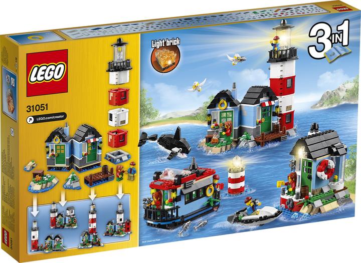 Produktbild LEGO Creator Leuchtturm-Insel (31051)