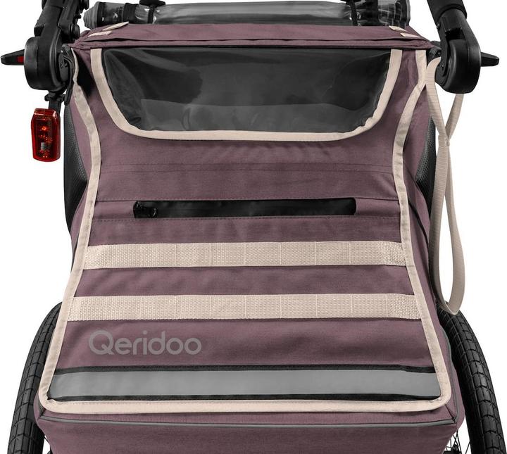 Produktbild Qeridoo Kidgoo 2 - Kinderfahrradanhänger für 2 Kinder