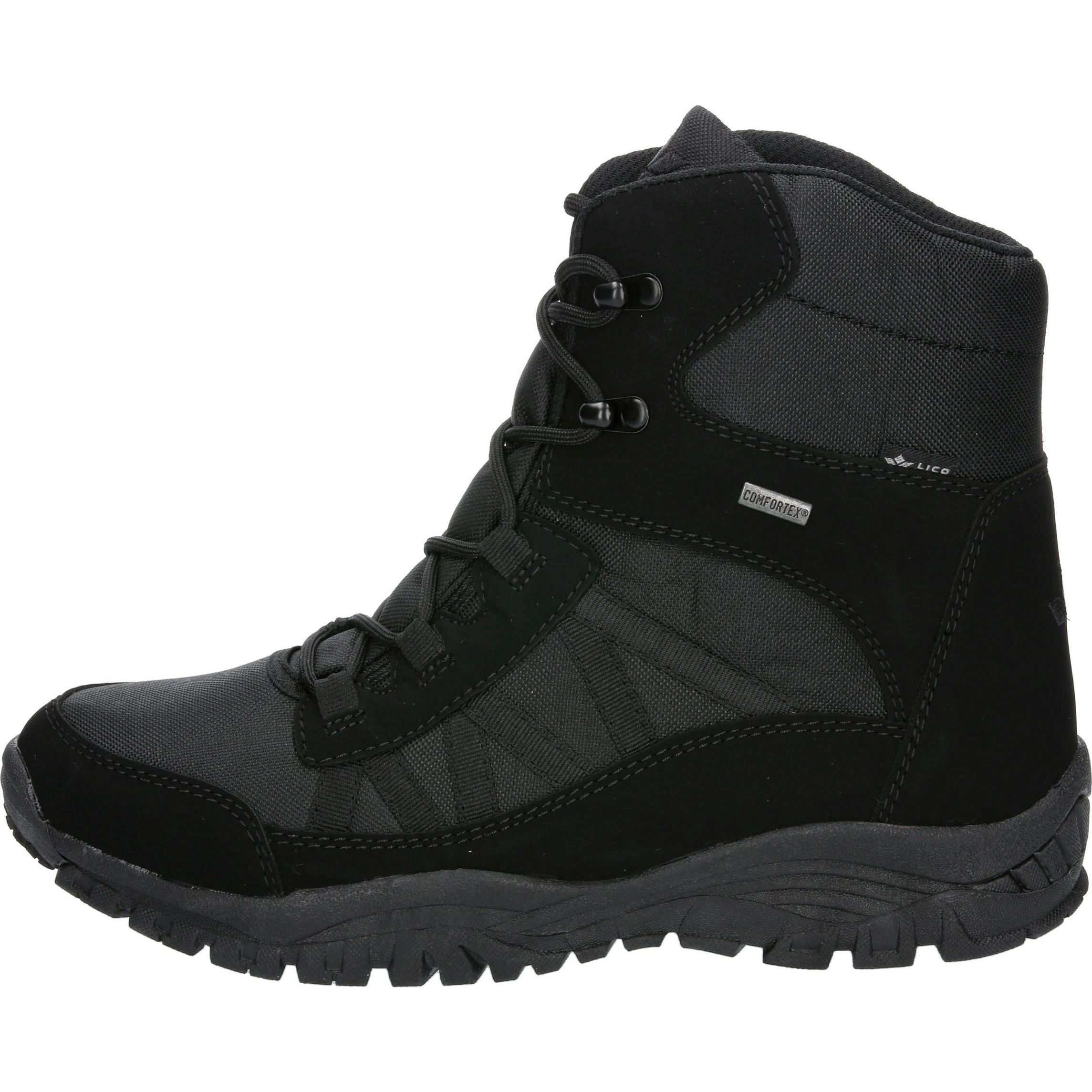 Lico, Herren, Boots + Stiefel, Stavanger, Schwarz, (47)