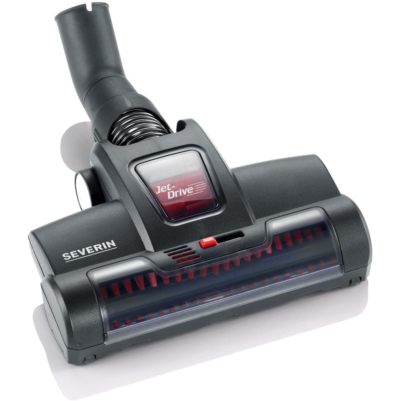 Severin Turboszczotka TB 7216, Staubsauger Zubehör, Schwarz, Rot