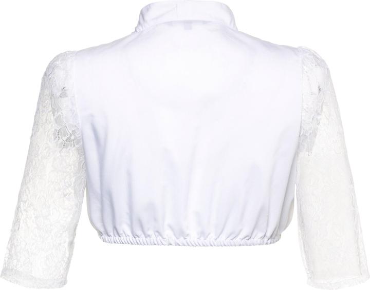 Produktbild Ulla Popken Dirndlbluse, Stehkragen, Carree-Ausschnitt, 1/2-Arm (48)