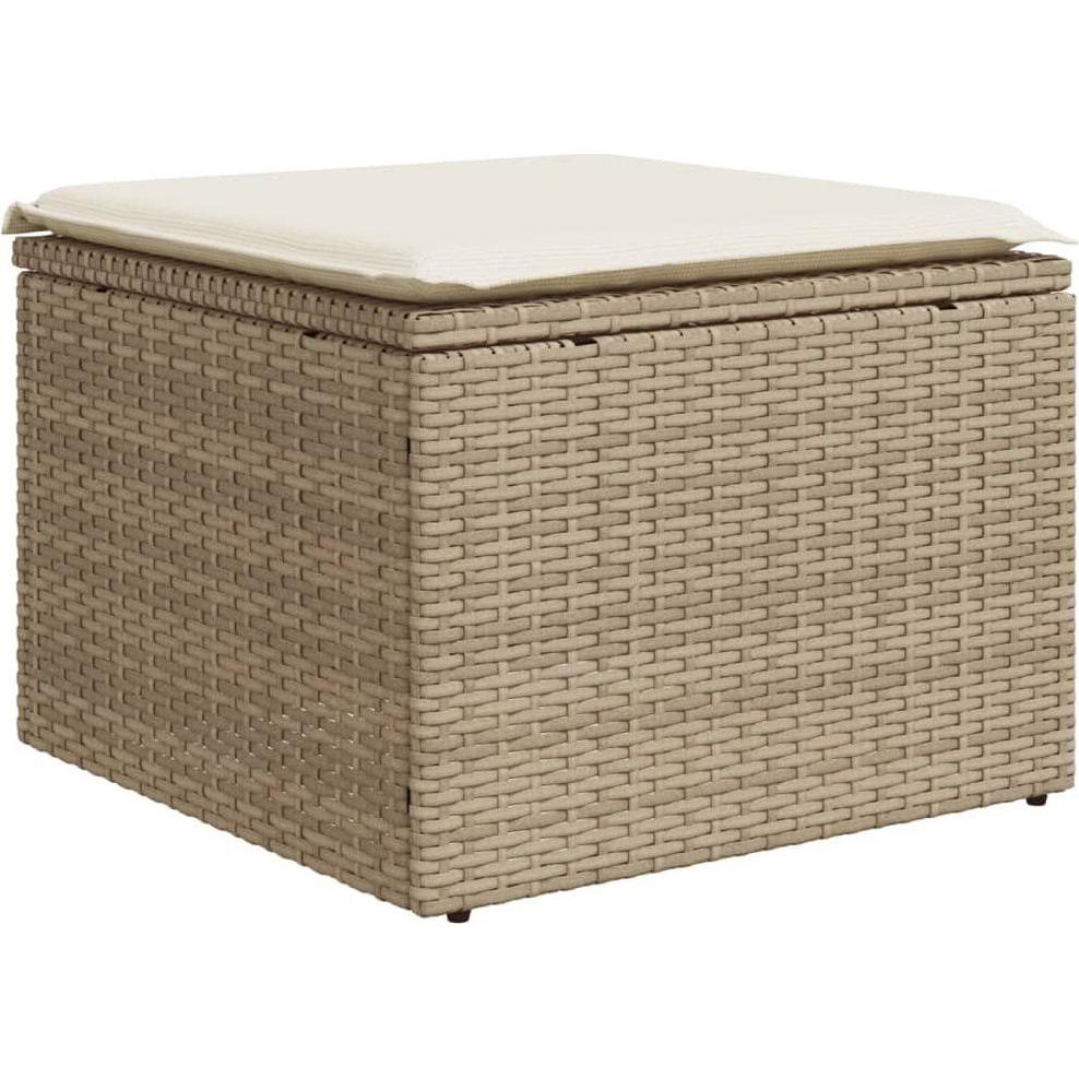 Thumbnail - VidaXL, Gartenlounge, 10-tlg. Garten-Lounge-Set mit Kissen