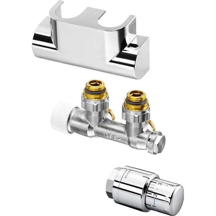 Thumbnail - Oventrop Thermostat, Chrom, Thermostat, Silber
