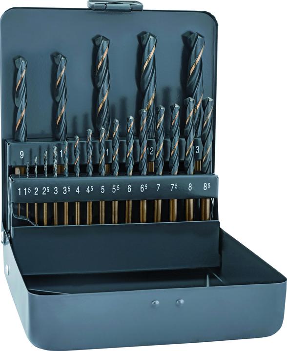 Actual product image Alpen Cassette Sprint Master Set KM 21 21-pcs. Ø 1.0-8.5x0.5mm Ø 9.0-13.0x1.0mm (1.0-8.5x0.5mm Ø 9.0-13.0x1.0mm)