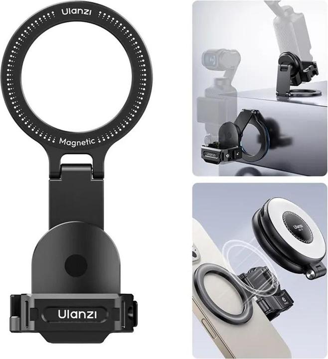 Actual product image Ulanzi PM01 Pocket3 Magsafe Expansion Bracket