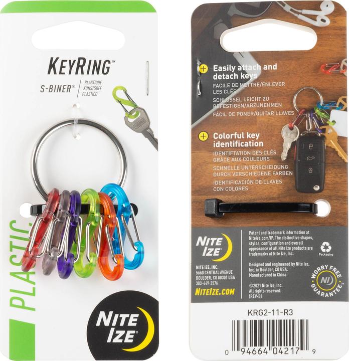 Actual product image Nite Ize KeyRing