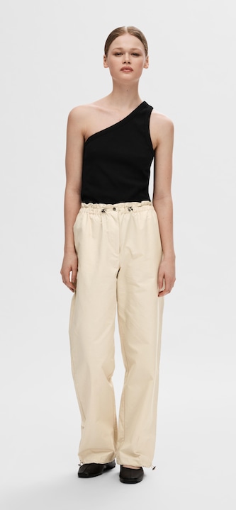 Actual product image Selected Femme Sleeveless one-shoulder top (XL)