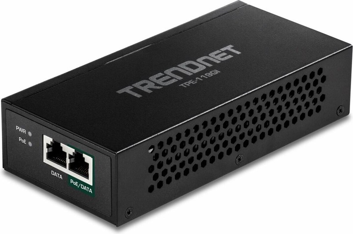 Immagine prodotto Trendnet Iniettore TPE-119GI Gigabit 4PPoE (UPUA, 802,3at (PoE+), 95 W)