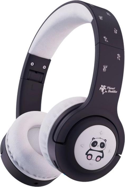 Planet Buddies Panda Casque sans fil V3 - Noir / Blanc