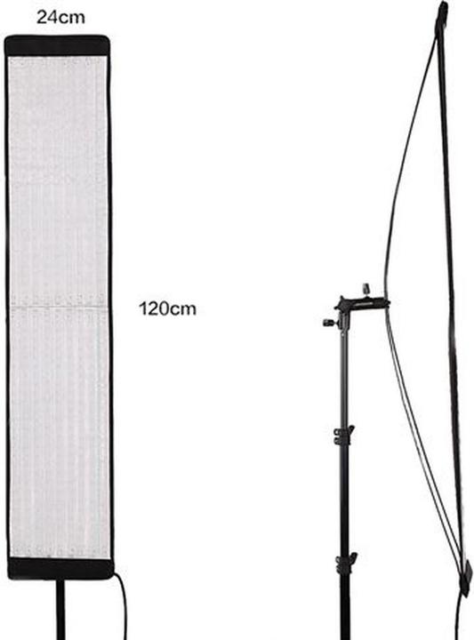 Actual product image Falcon Eyes Flexible Bi-Colour LED Panel RX-29TDX 121x24 cm
