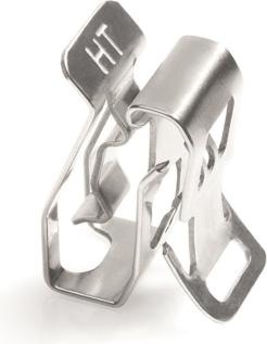 Produktbild HellermannTyton MSC2-SS304-ML (100) Kantenclip 24x13mm Edelstahl 151-00982 (Metallkabelbinder, 210 mm, 100 Stk.)