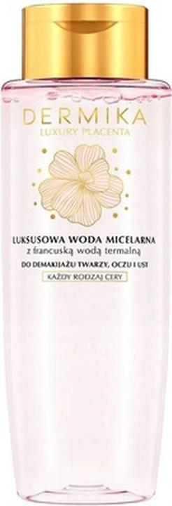 Dermika Luxury Placenta Luxury Micellar Water For Face Make-Up Removal. Eyes And Lips French Thermal (Make-Up Entferner, 400 ml)