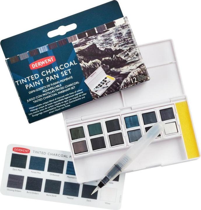 Produktbild Derwent Getönte Kohlefarben