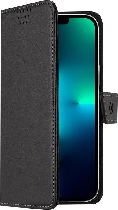 Actual product image Celly WALLYMAG, Wallet Case, Apple, iPhone 13, 15.5 cm (6.1 inch), Black (Apple iPhone 13)