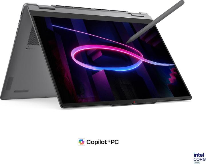 Actual product image Lenovo Yoga 7 2in1 Aura Edition Laptop Copilot+PC 14" WUXGA OLED Touch Display Intel Core Ultra 7 35 (14", 1000 GB, 16 GB, DE, Intel Core Ultra 7 355)