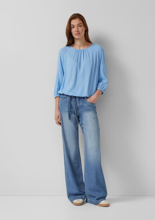 Immagine prodotto s.Oliver Bluse Strukturierte Viskose-Bluse mit Raff-Details (36)