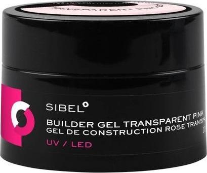 Sibel Transparent Pink Construction Gel 20ml (Transparent Pink)