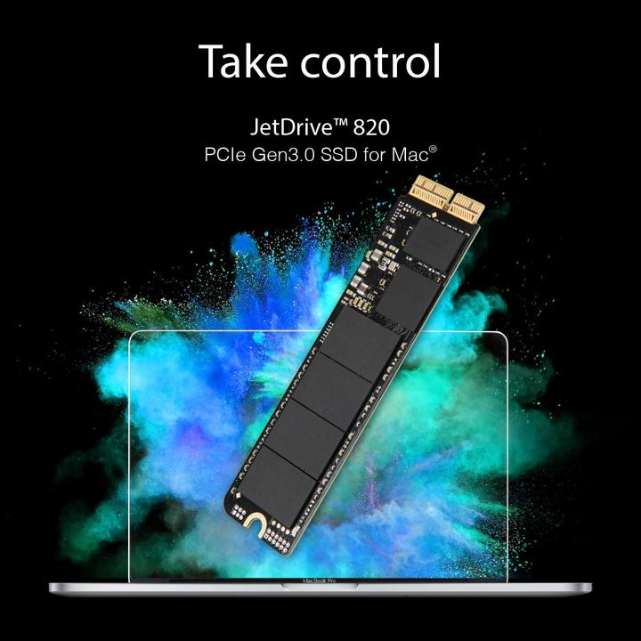 Produktbild Transcend JetDrive 820 (480 GB, M.2 2280)