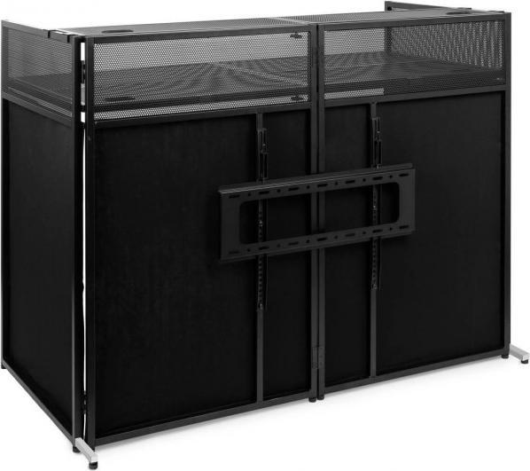 Image du produit Vonyx Cabina DJ Pieghevole con Supporto TV