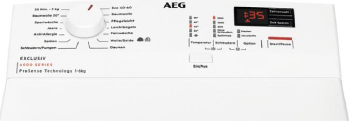 Image du produit AEG LTR6E40269 (6 kg, Arrière)