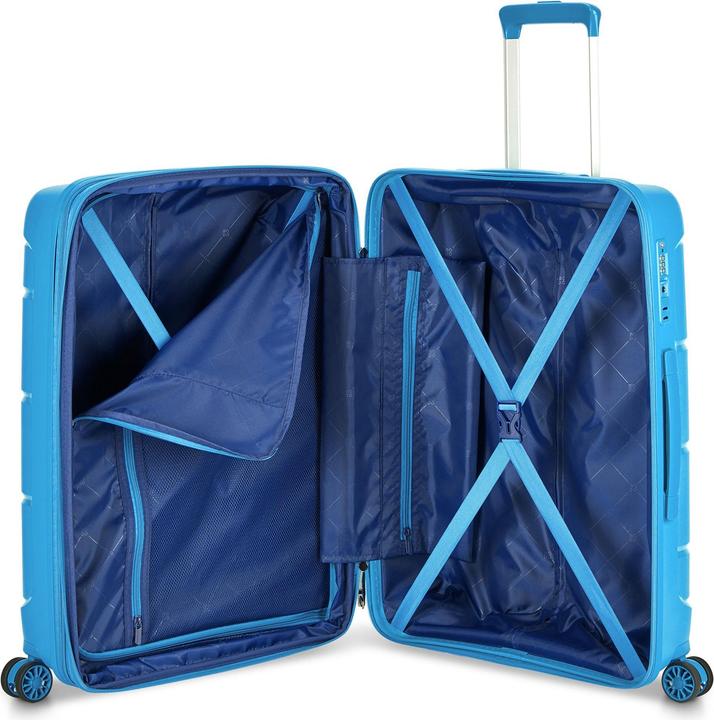 Actual product image Modo by Roncato Starlight 3.0 4 Rollen Trolley 66 cm mit Dehnfalte (74 l)