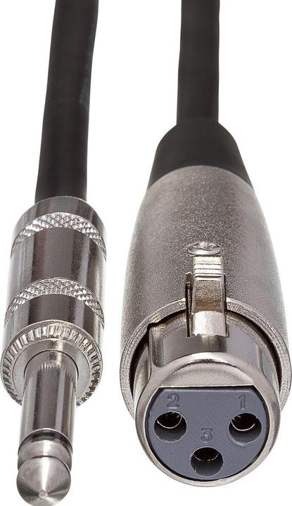 Immagine prodotto Hosa MCH-125 Microphone Cable XLR3F To 1/4 In TS 25 FT (MCH-125) (7.62 m)