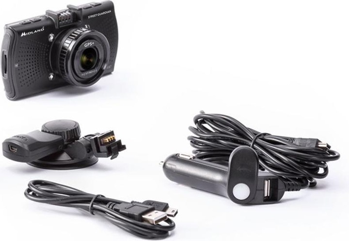 Immagine prodotto Midland Street Guardian GPS+ (Accelerometro, Ricevitore GPS, Accumulatore di carica elettrica, Full HD)