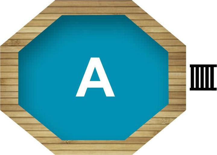 Image du produit Karibu Modèle 1 (358 x 358 x 124 cm)