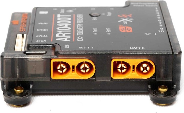 Actual product image Spektrum AR10400T 10 Channel PowerSafe Telemetry Receiver
