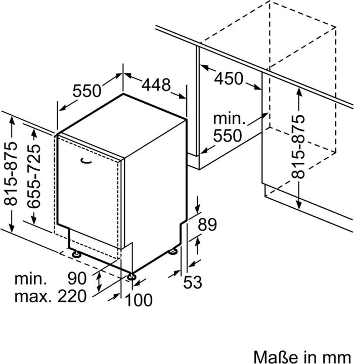 Actual product image Bosch Hausgeräte SPV2IKX10E