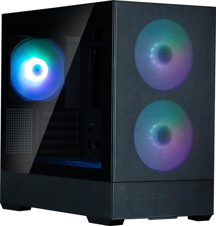 Actual product image Zalman P30 AIR Black, ARGB Fan x3 (Mini-ITX, mATX)