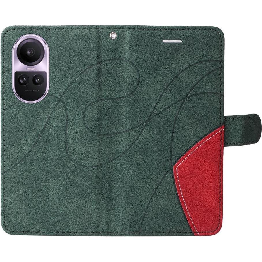 Thumbnail - Cover-Discount OPPO Reno10 / 10 Pro - Dual-color Etui Hülle grün (OPPO Reno 10, Oppo Reno 10 Pro), Smartphone Hülle, Grü...