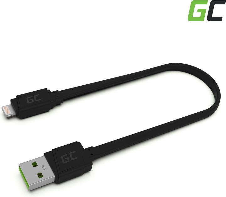 Produktbild GreenCell USB A — Lightning (0.25 m)