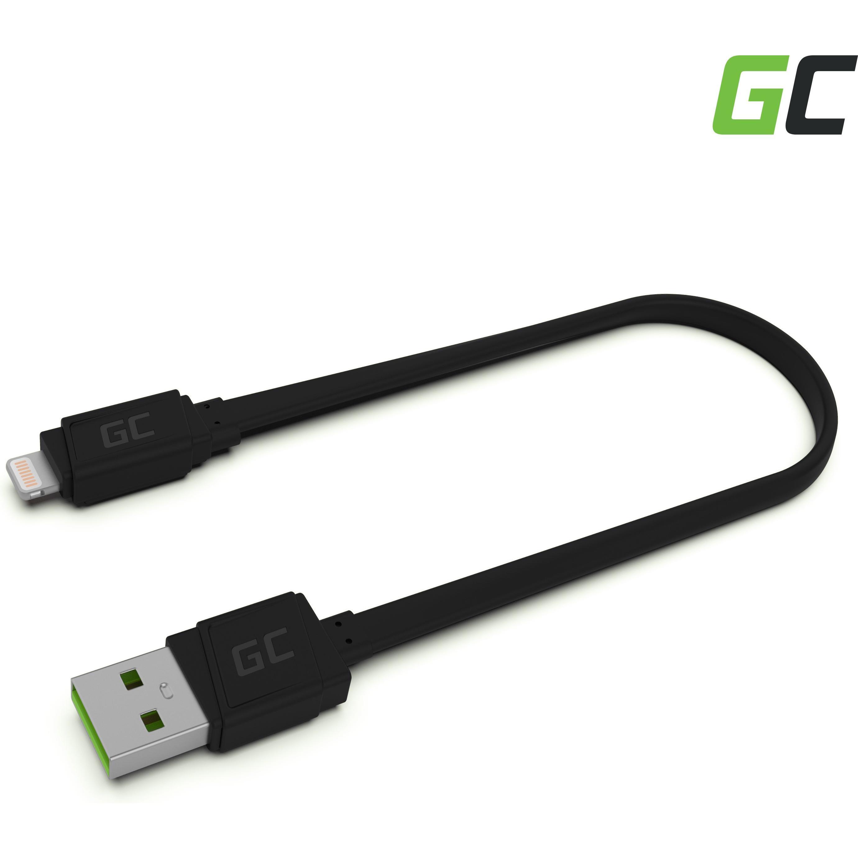 GreenCell USB A — Lightning (0.25 m), USB Kabel