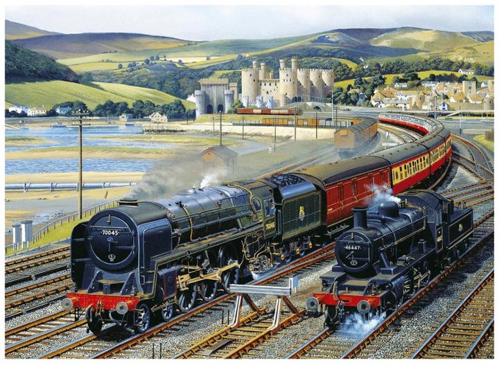 Actual product image Gibsons Gateway to Snowdonia Puzzle 1000 pieces (1000 pieces)