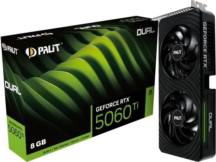 Immagine prodotto Palit VGA RTX5060TI 8GB Dual (8 GB)