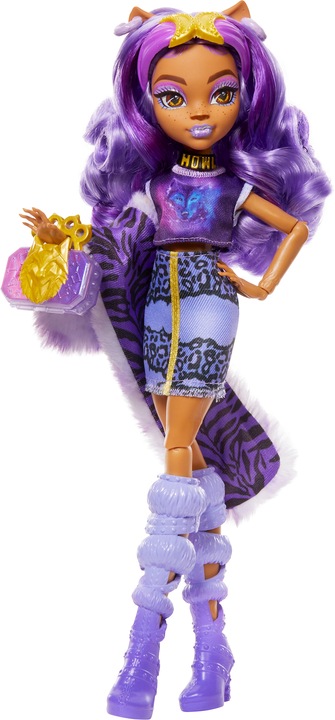 Actual product image Monster High Segreti da Brivido™ Colori Mostruosi™ Clawdeen Wolf™ Bambola