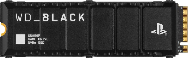 Produktbild WD Black SN850P mit Heatsink für PS5 (1000 GB, M.2 2280)