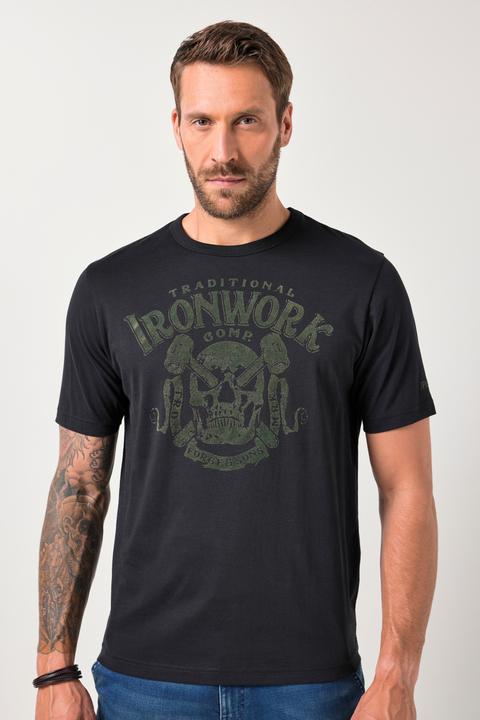 Immagine prodotto JP1880 T-shirt con mezze maniche e stampa sul petto, fino alla tg. 8XL (XL)