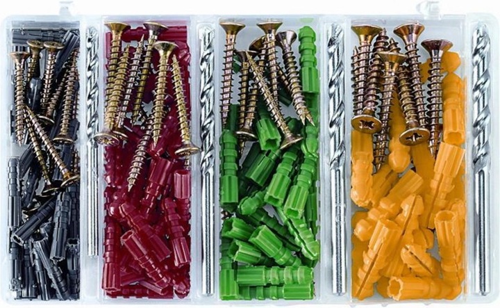 Actual product image BestaPac Dowel assortment (158 pcs.)
