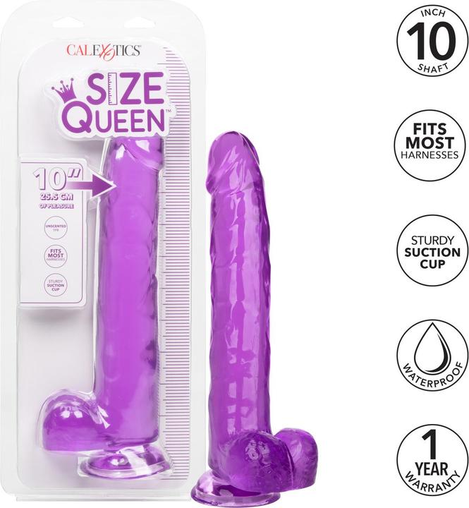 Produktbild CalExotics Size Queen™ 10"/25.5 cm - Purple