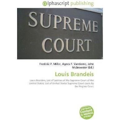 Louis Brandeis, Fachbücher