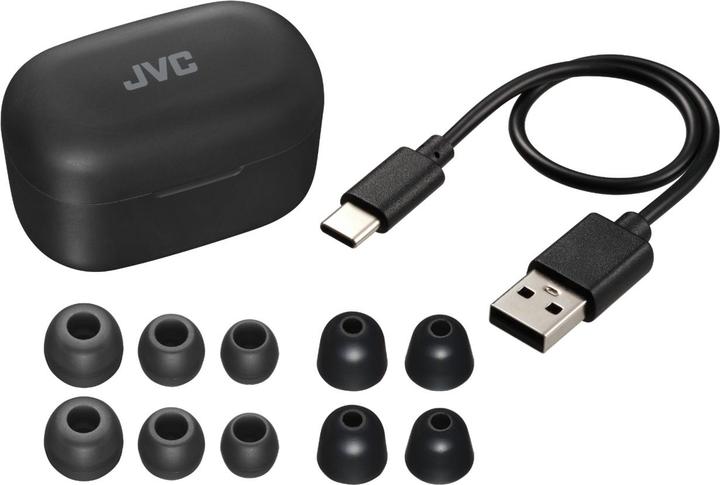 Actual product image JVC HA-A25T Black (ANC, 7.50 h, Wireless)