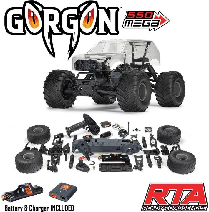Immagine prodotto Arrma Monster Truck Gorgon Mega 550 4 x 2 RTR 1:10 unlackiert