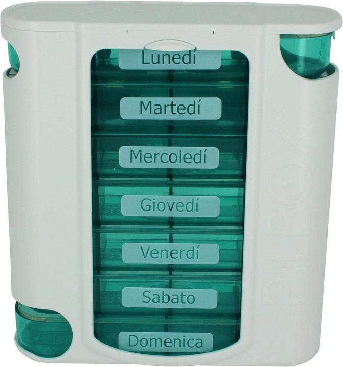 Immagine prodotto Pilbox Distributore settimanale di pillole 7 italiano