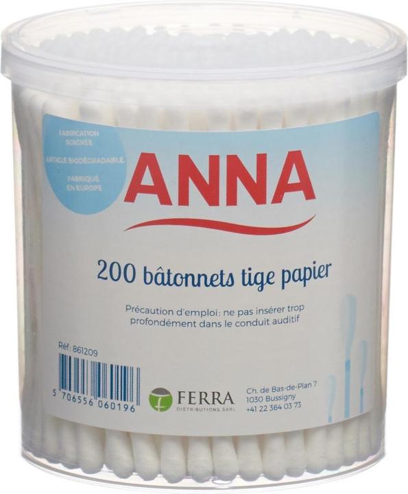 Actual product image Anna Cotton swab paper